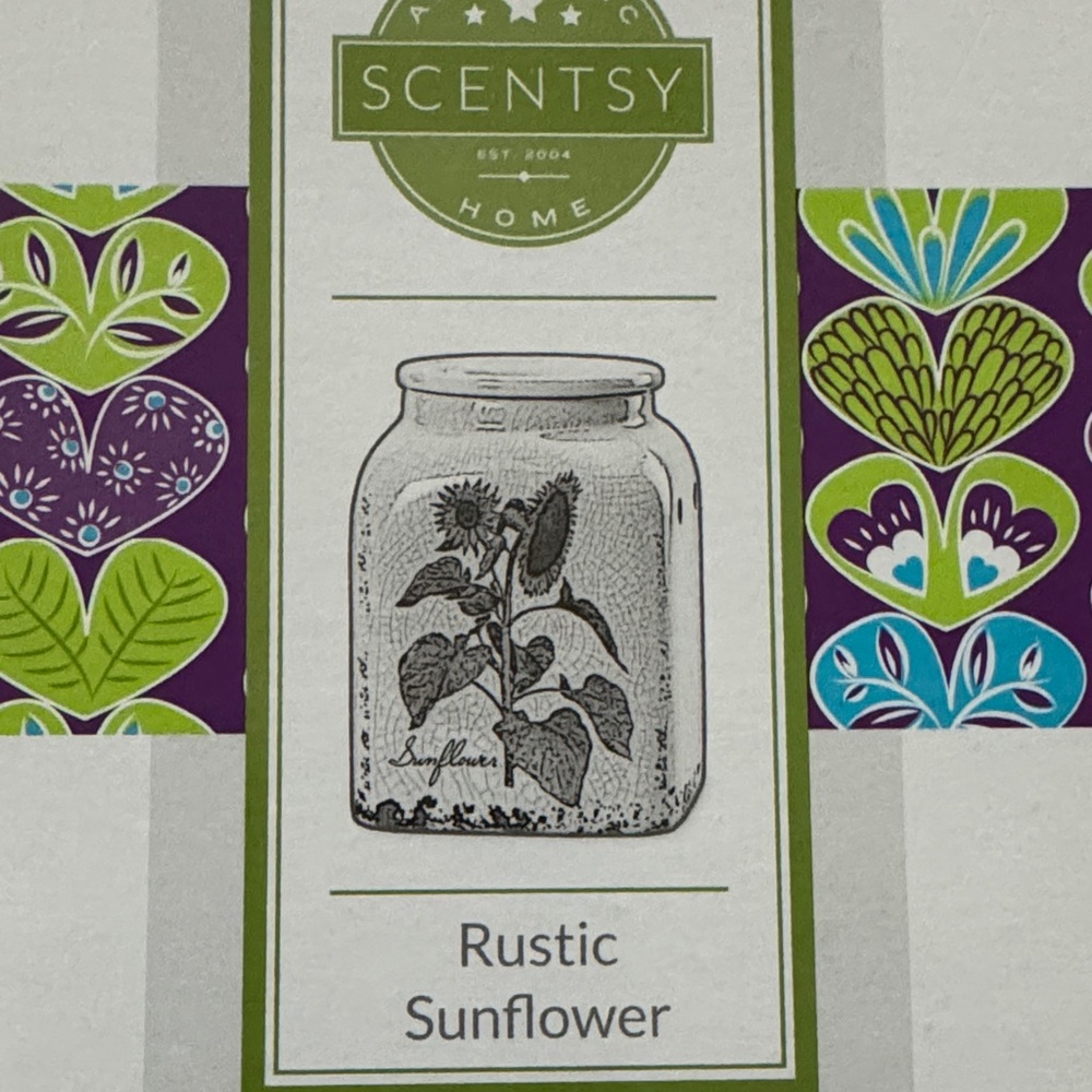 Scentsy Rustic Sunflower Jar Decor makes a great gift